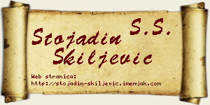 Stojadin Škiljević vizit kartica